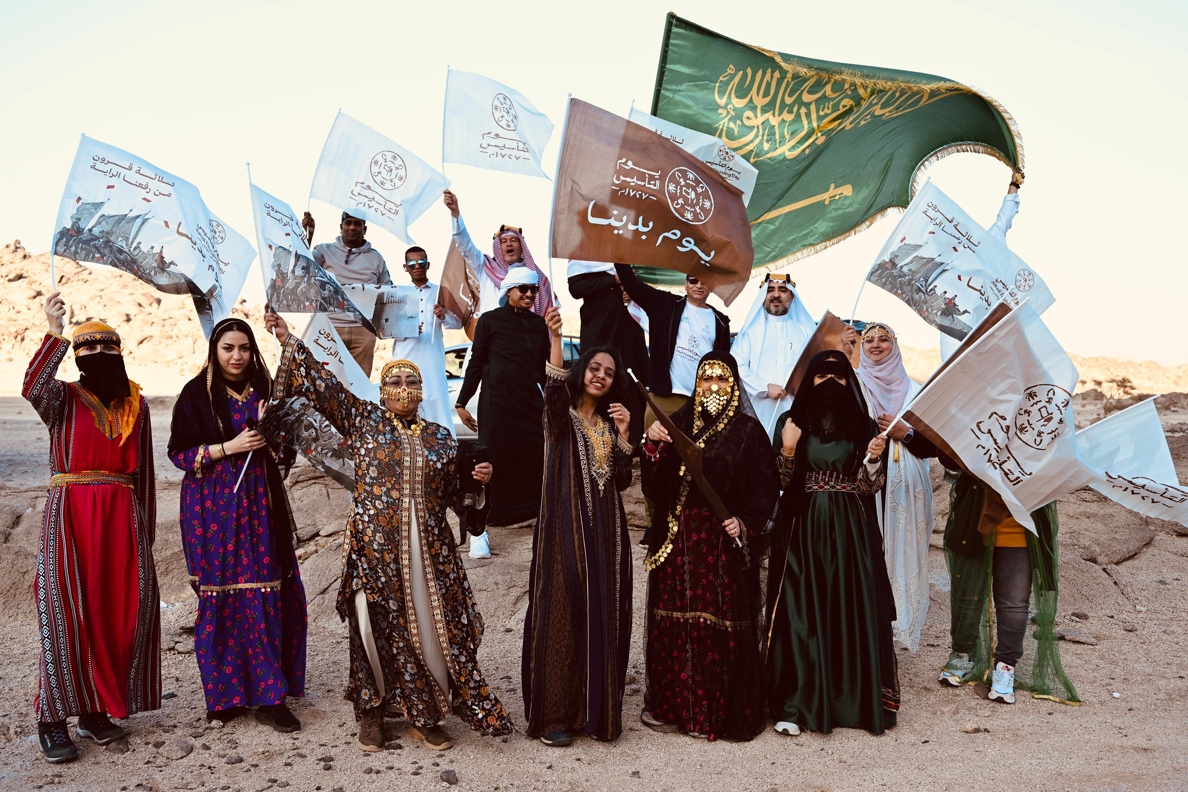 دراح ابحر يحتفل بيوم التأسيس 